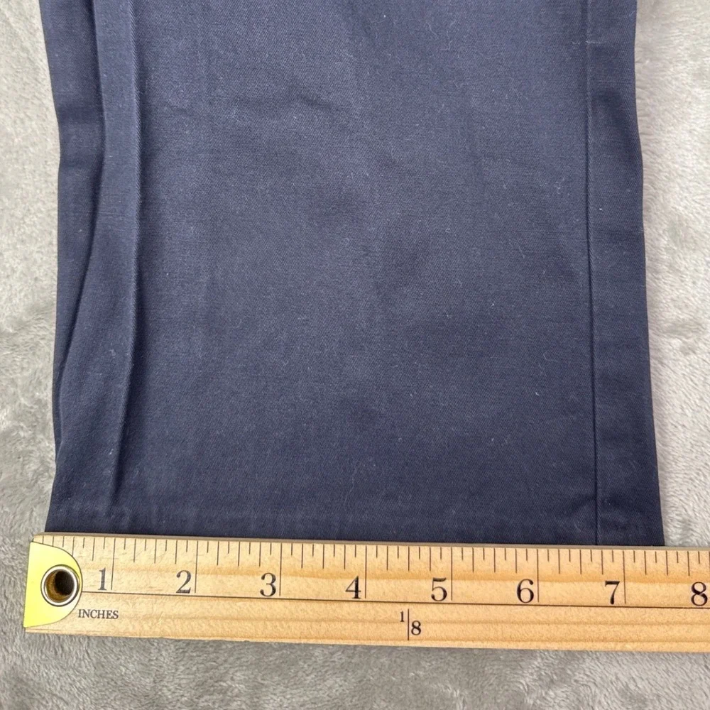 Express Photographer Navy Blue Slim Fit Chino Pants Mens 34x32 Stretch Cotton